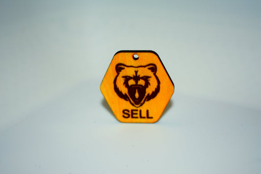 Bear Signal Keychain - DNS Trading