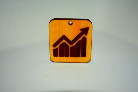 Bullish Chart Keychain - DNS Trading