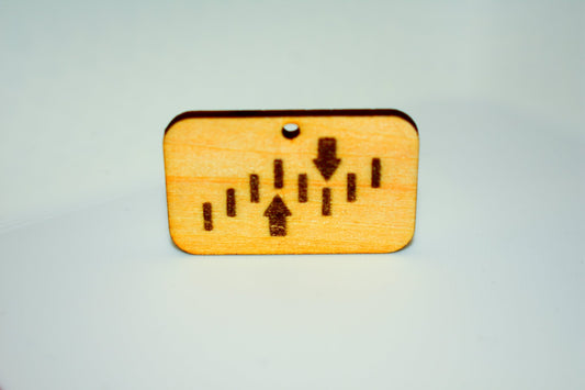 Candle Pattern Keychain - DNS Trading