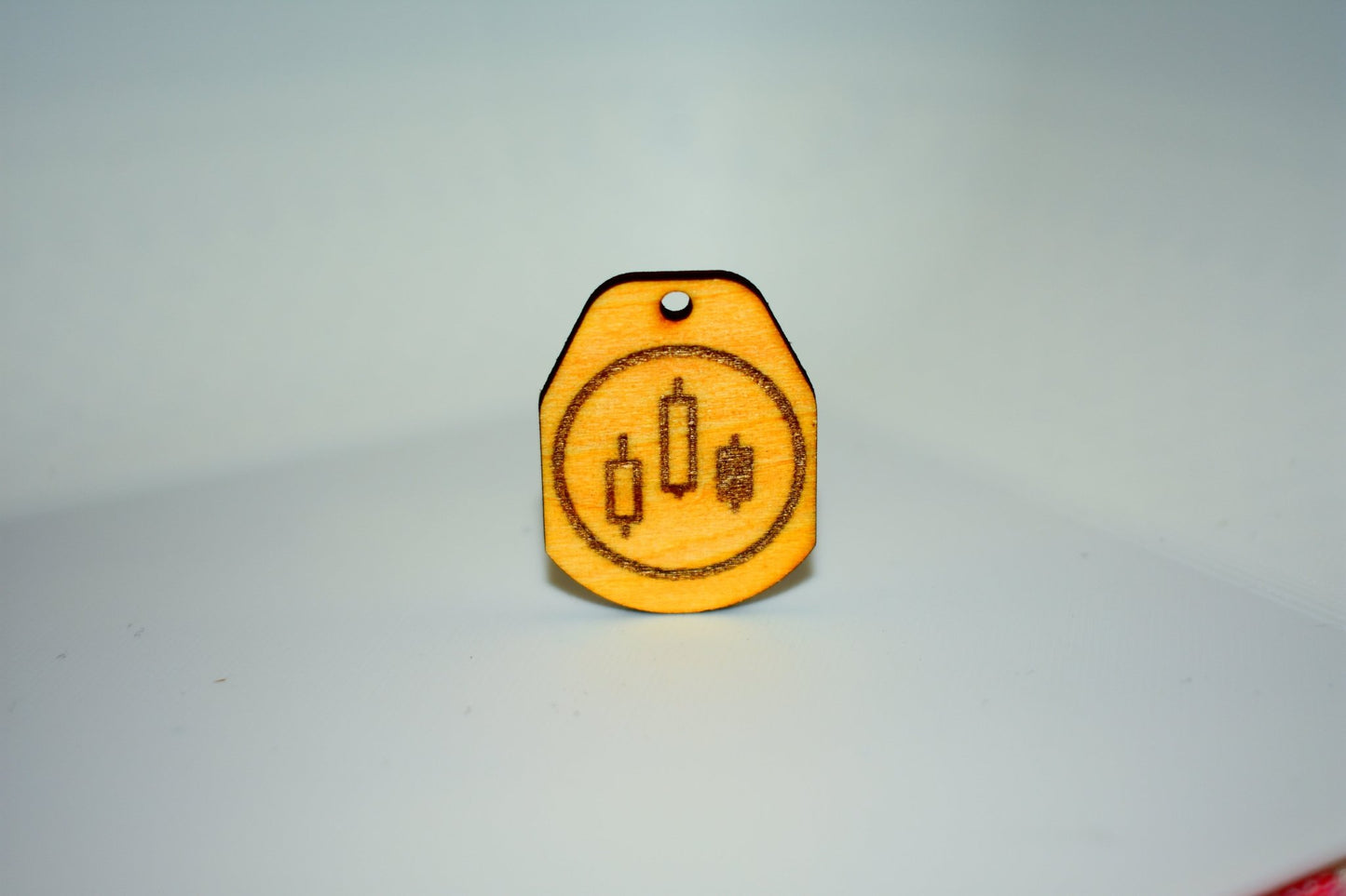 Chart Coin Keychain - DNS Trading