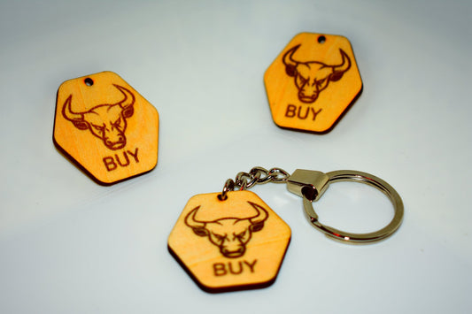Bull Signal Keychain - DNS Trading