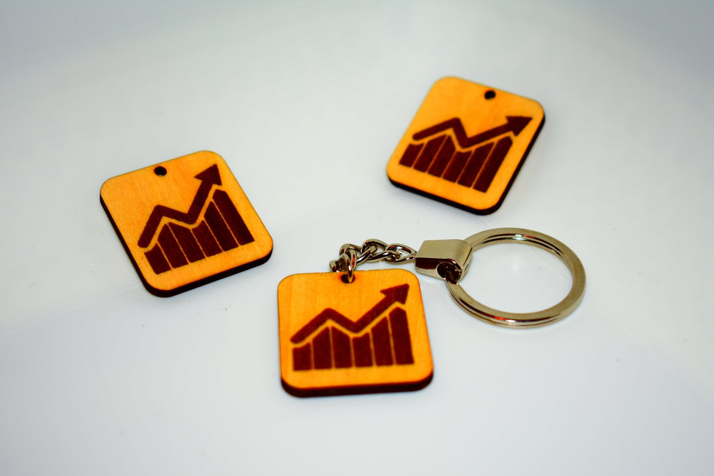 Bullish Chart Keychain - DNS Trading