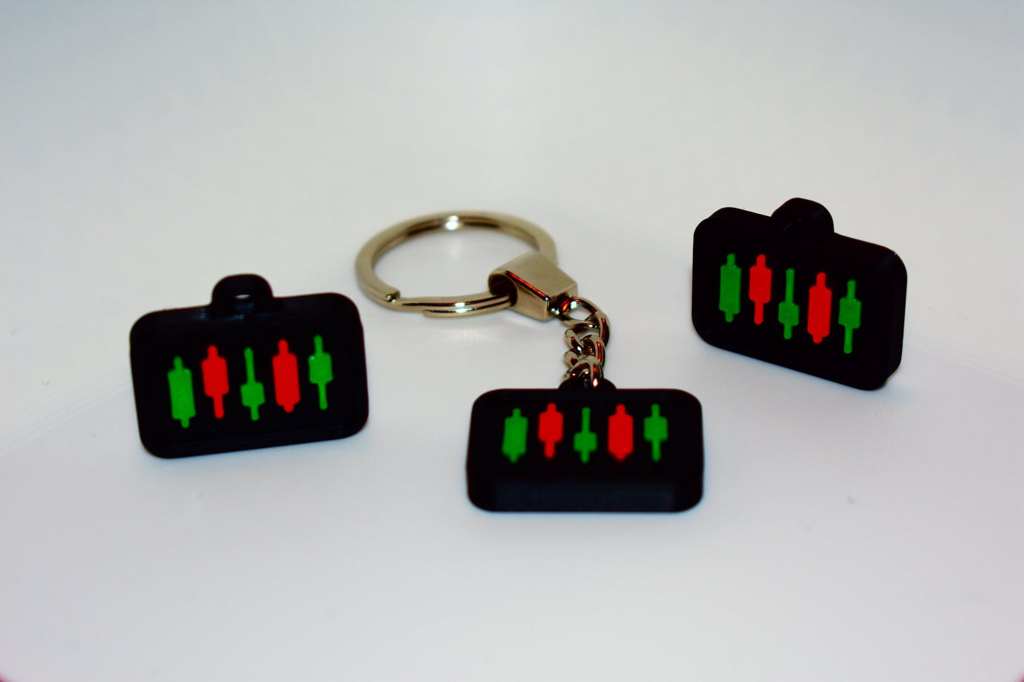 Candle Blocks Keychain - DNS Trading