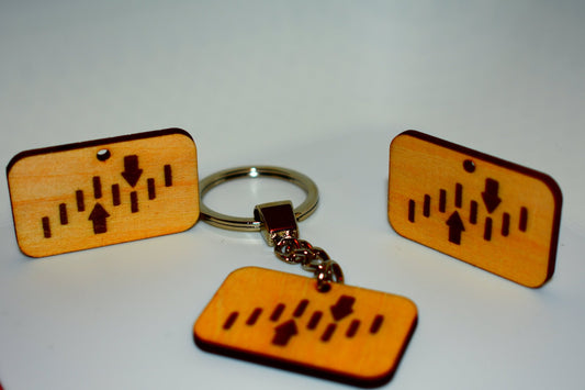 Candle Pattern Keychain - DNS Trading