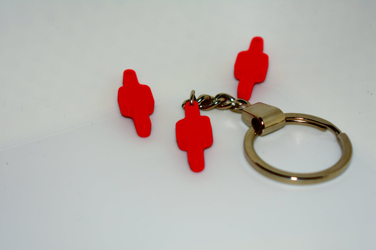 Red Candle Keychain - DNS Trading